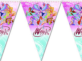 Флажки гірлянди " Феї Вінкс"