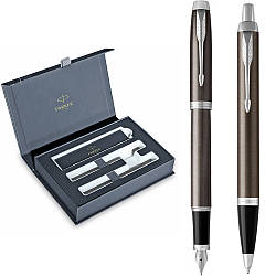 Набір Parker IM Dark Espresso CT FP+BP (перменева + кулькова)