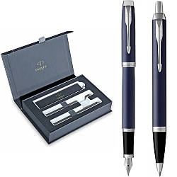 Набір Parker IM Blue CT FP+BP (першова + кулькова)