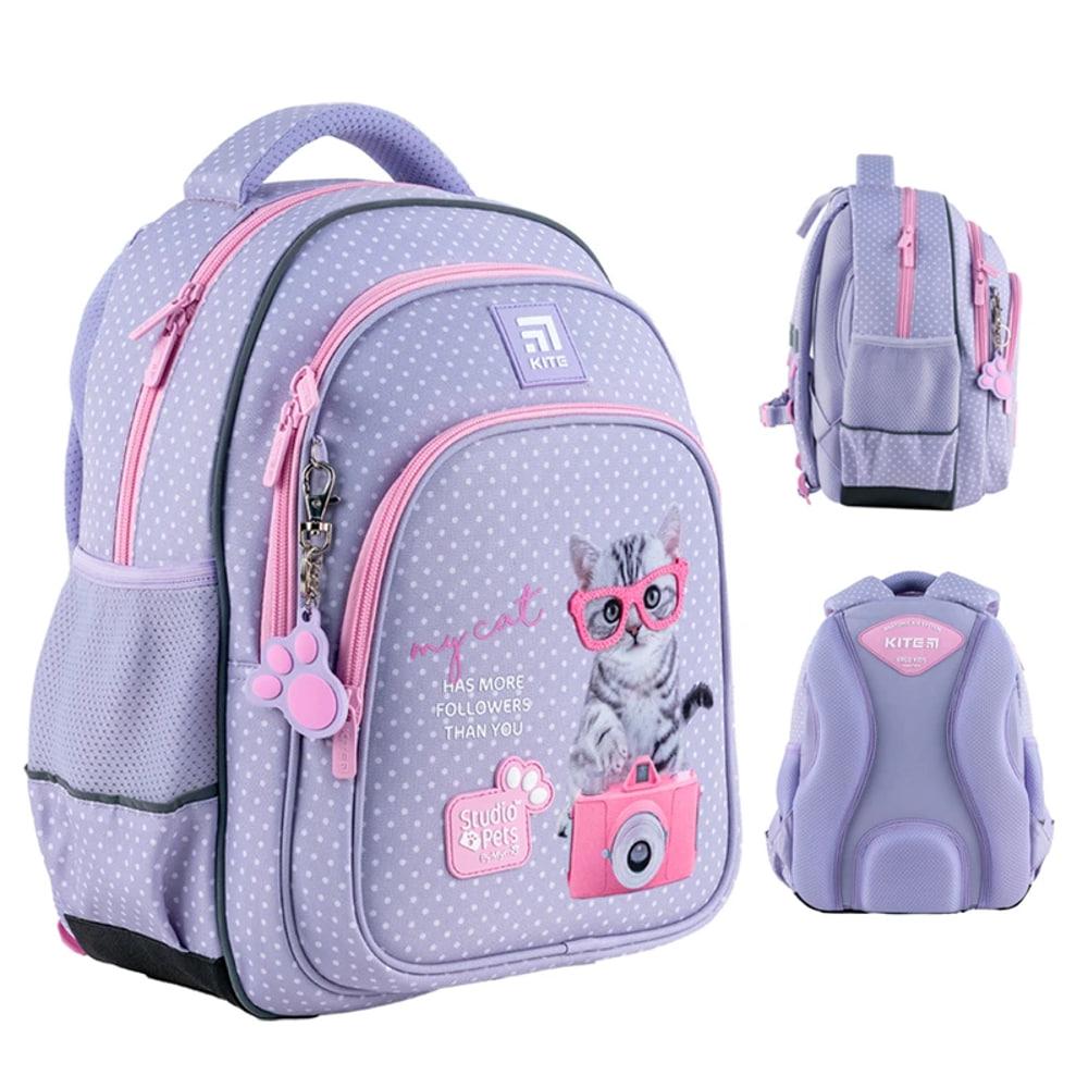 Рюкзак Kite шкільний мод 763 Studio Pets SP24-763S 37*27,5*12,5см