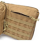 Сумка тактична для зброї Транспортна Solve Double Coyote KT6006005-93 см, фото 6