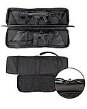 Сумка для зброї ТРАНСПОРТУВАЛЬНА MIL-TEC  16193402 RIFLE CASE DOUBLE black, фото 5