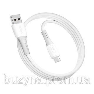 Usb ridea rc-si35 siliconepro type-c 3a кабель белый buzyna