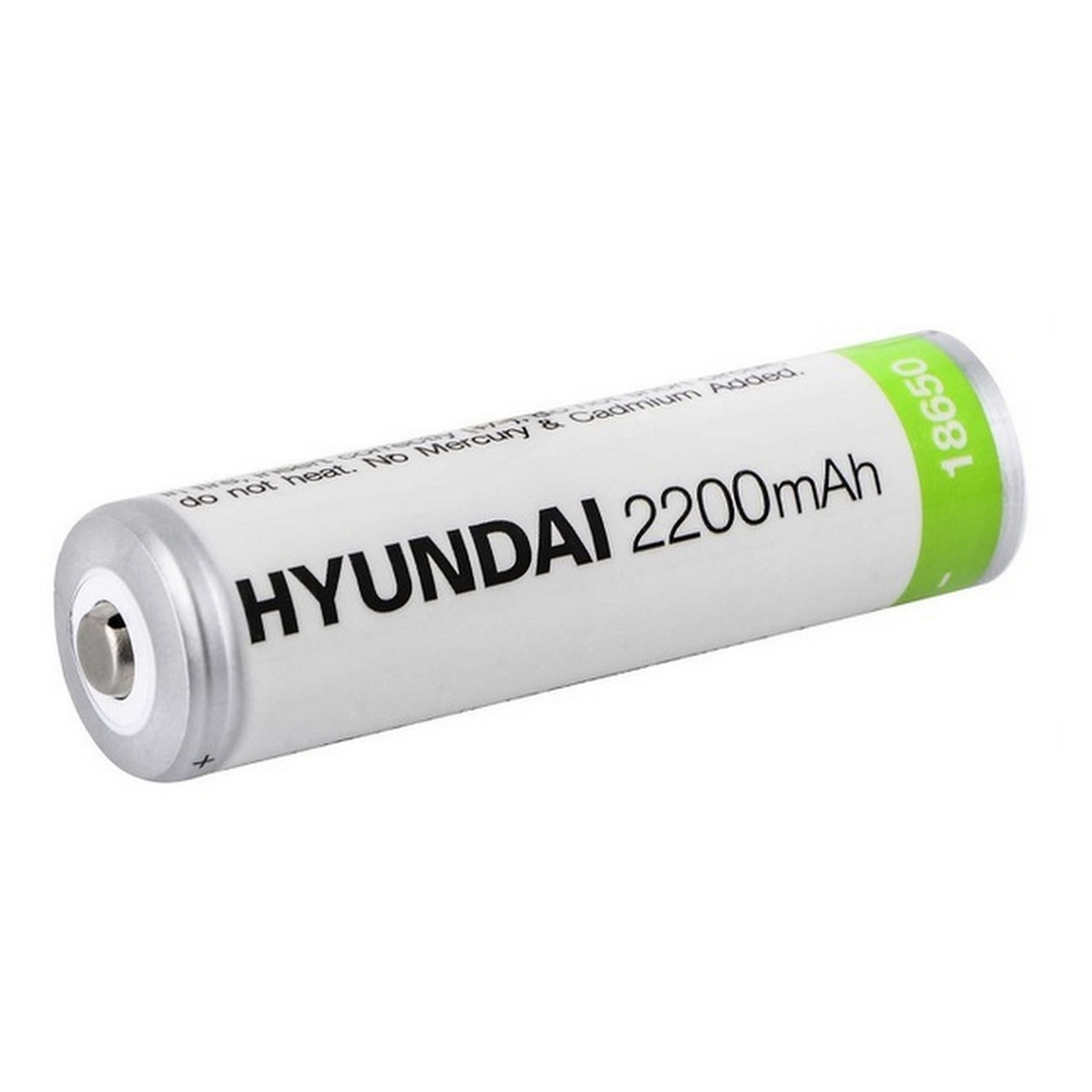 Аккумулятор 18650 2200mAh HYUNDAI 3,7V (Sharp Top)