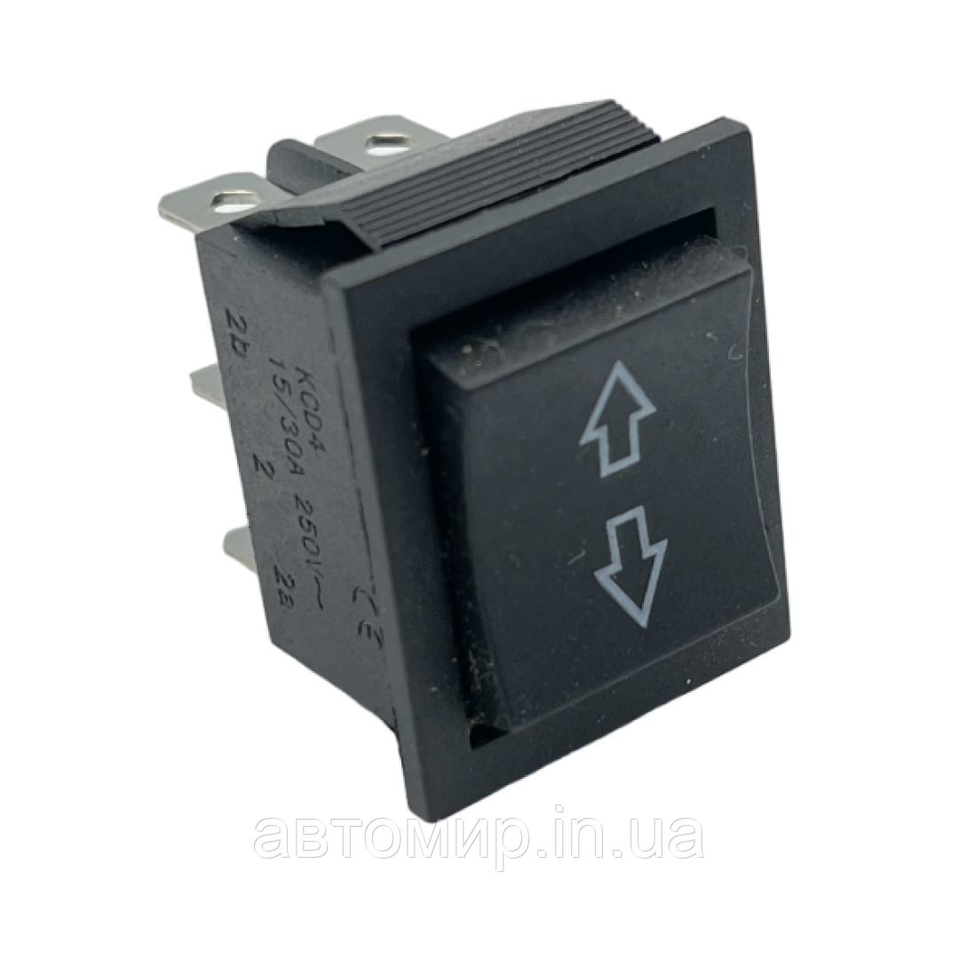 Автомобільний склопідйомник без фіксації прямокутної форми 12-24В чорного кольору FL-901234, фото 1