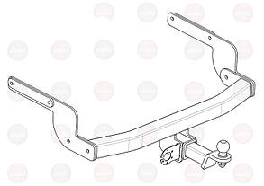 Фаркоп Renault Arkana (Сбирання Україна 2021-) (Фаркоп Рено Аркана)VasTol