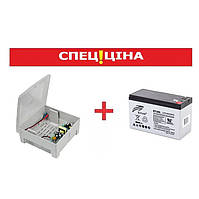 Безперебійне живлення (ББП 5А + АКБ 9А·год) SEVEN KA-7859r
