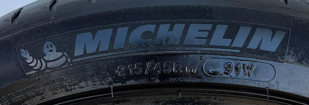 Шини легкові б/у 215/45R17 MICHELIN PRIMACY 3 (літо), фото 4