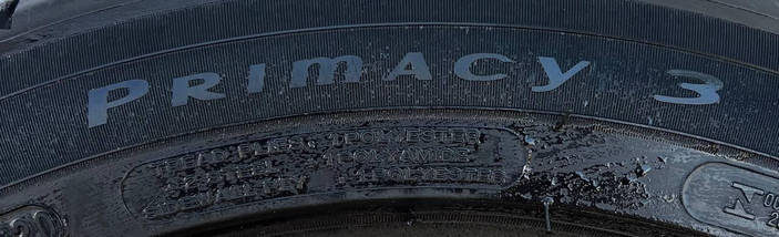Шини легкові б/у 215/45R17 MICHELIN PRIMACY 3 (літо), фото 6