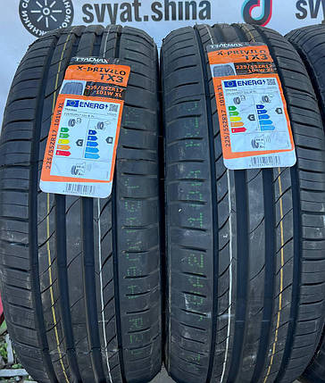 Шини легкові 225/55R17 TRACMAX X-PRIVILO TX3 (літо), рік випуску 2022, стан нові, фото 1