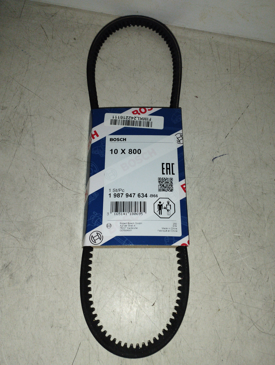 BOSCH Ремінь клиновий 10A0800C