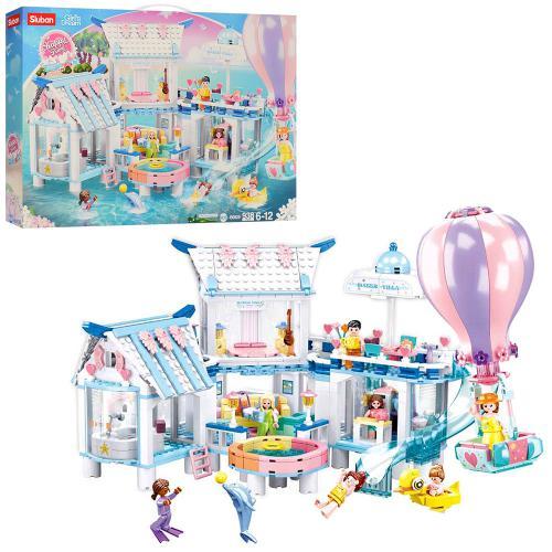 Конструктор SLUBAN Вілла з видом на море та басейном, фото 1