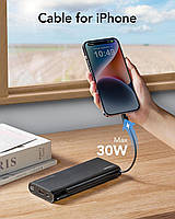 Павербанк Veger T130 25000mAh вихід PD130W вхід 5-20V/3.25A (100W-PD), фото 7