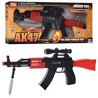 Автомат 41 см, звук, светло, на батарейках, у кор. 46*19*4см