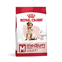 Royal Canin Medium Adult 7+ (Роял Канін Медіум) сухий корм для собак середніх порід від 7 років, 4КГ