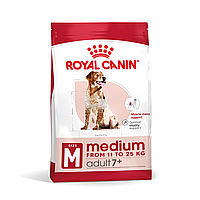 Royal Canin Medium Adult 7+ (Роял Канін Медіум) сухий корм для собак середніх порід від 7 років, 4КГ