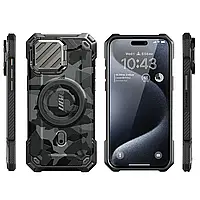 Протиударний чохол SUPCASE Unicorn Beetle Mag XT MagSafe для iPhone 15 Pro Max, Shadow, фото 4