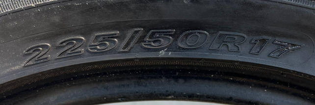 Шини легкові б/у 225/50R17 NEXEN N FERA SU1 (літо), фото 3