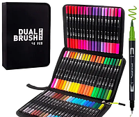 Акварельні маркери із сумкою для малювання Color pencil AND 48 CD