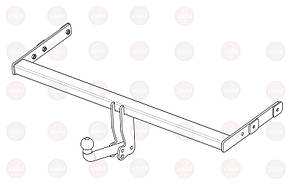 Фаркоп Seat Leon (2012-2015)(фаркоп Сеат Леон)VasTol