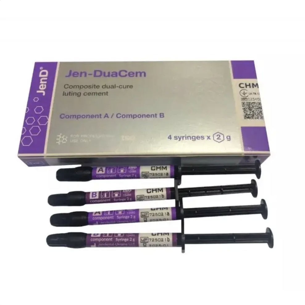 Jen-Duacem (Джен-Дуацем) — композитний цемент, 4х2г, Jendental, США