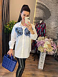 Сорочка жіноча з принтом 46-48, фото 5