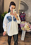 Сорочка жіноча з принтом 46-48, фото 7
