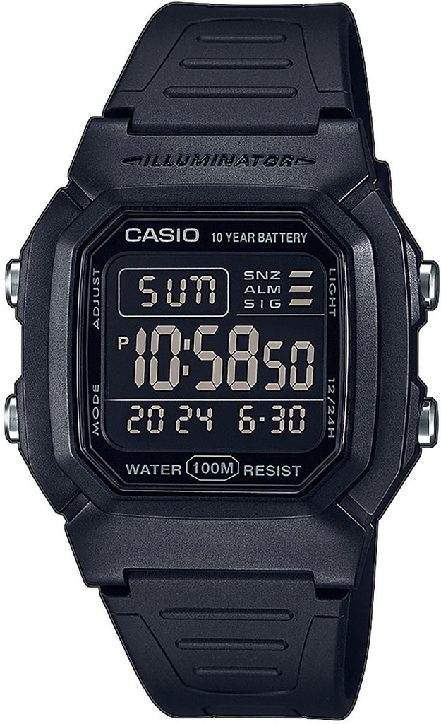 Годинник CASIO W-800H-1BVES