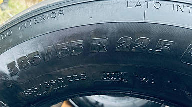 Шина вантажна б/у 385/55R22.5 MICHELIN X LINE ENERGY (рулева), фото 6