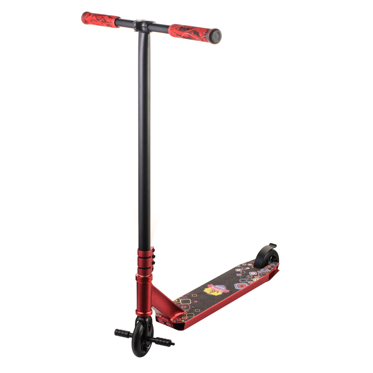 Трюковий самокат Rage HIC система,2 пеги в комплекті, колеса 110мм ,Червоний 19u LS-012849, фото 1