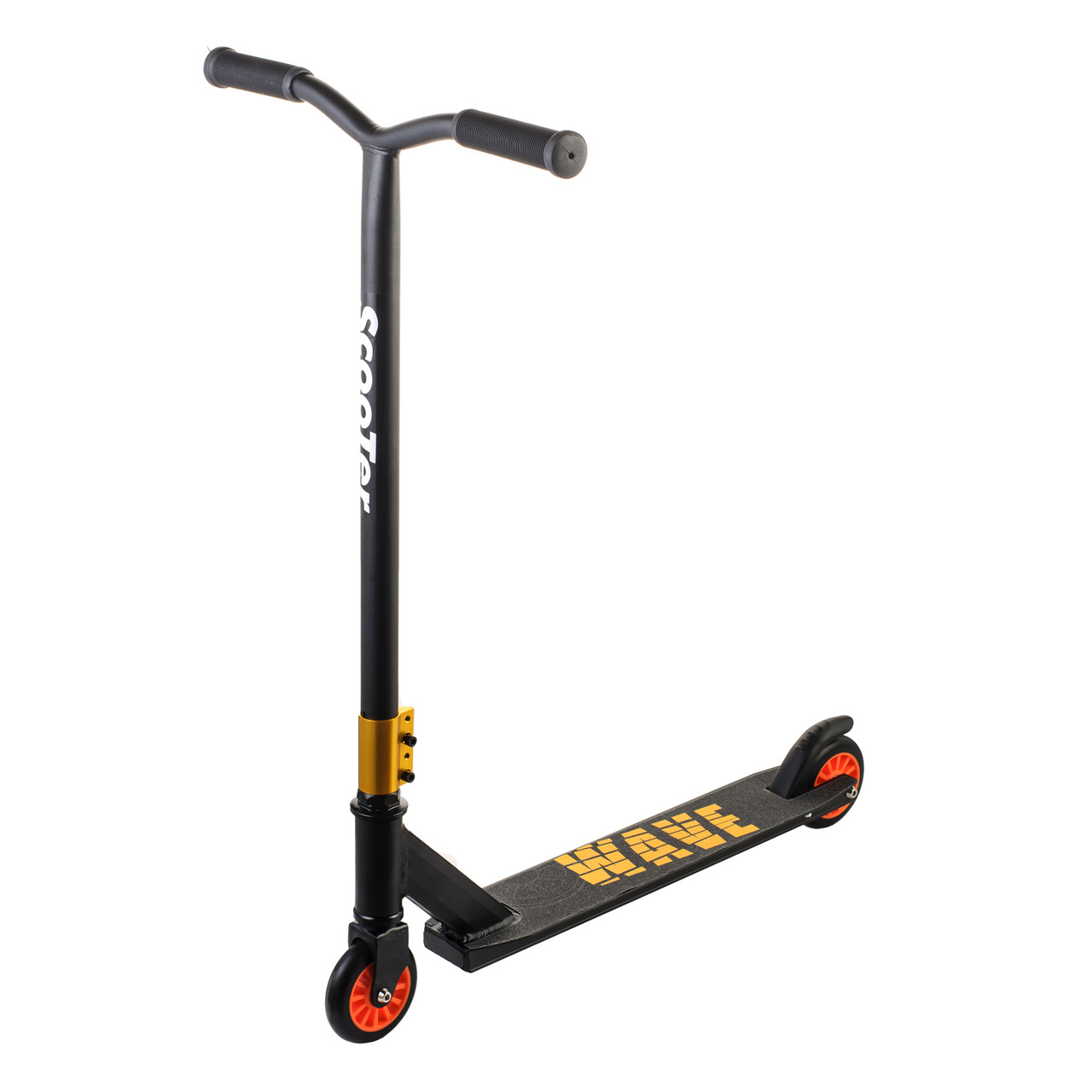 Трюковий самокат Scooter Wave ,колеса 100 мм PU 6+ Помаранчевий F10a LS-012857, фото 1