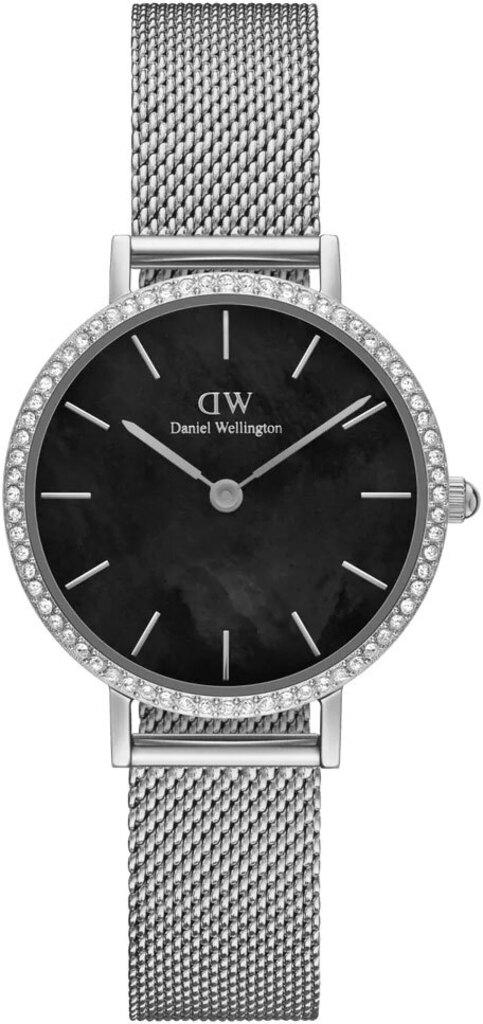 Часы Daniel Wellington Petite Lumine Bezel Sterling Black MOP DW00100661