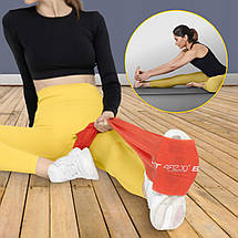 Стрічка-еспандер для спорту та реабілітації 4FIZJO Flat Band 200 х 15 см 2-4 кг 4FJ0004 Poland, фото 5