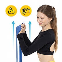 Стрічка-еспандер для спорту та реабілітації 4FIZJO Flat Band 200 х 15 см 9-11 кг 4FJ0006 Poland, фото 4
