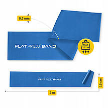 Стрічка-еспандер для спорту та реабілітації 4FIZJO Flat Band 200 х 15 см 9-11 кг 4FJ0006 Poland, фото 5