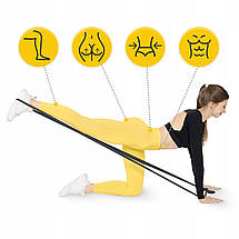 Стрічка-еспандер для спорту та реабілітації 4FIZJO Flat Band 30 м 12-15 кг 4FJ0105 Poland, фото 3