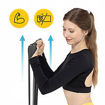 Стрічка-еспандер для спорту та реабілітації 4FIZJO Flat Band 200 х 15 см 12-15 кг 4FJ0007 Poland, фото 3