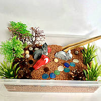 Сенсорна коробка тема Ліс з контейнером