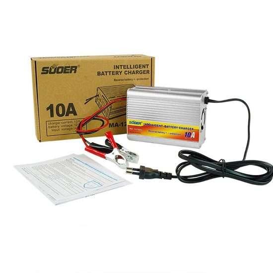 Автомобільний зарядний пристрій для акумулятора Suoer MA-1210AS 12V 10A, фото 1