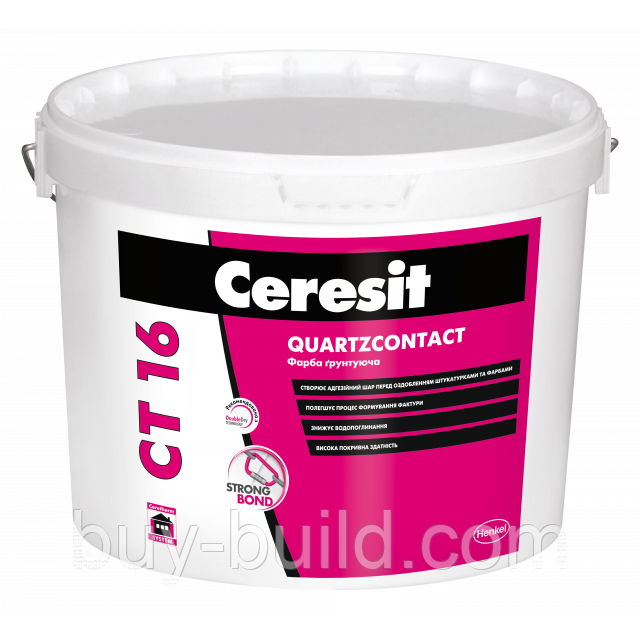 Ґрунт-фарба Ceresit CT 16 15кг
