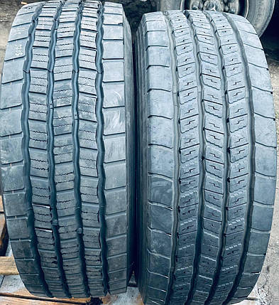 Шини вантажні б/у 385/65R22.5 HANKOOK YOKOHAMA (причіп, кар'єр), підходять на вісь, фото 1