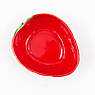 Піала овальна з кераміки в червоному кольорі «Полуниця» Bordallo, фото 2