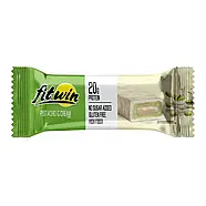 Батончик FitWin PISTACHIO&CREAM з начинкою, БЕЗ ЦУКРУ 60 г 33%, фото 2