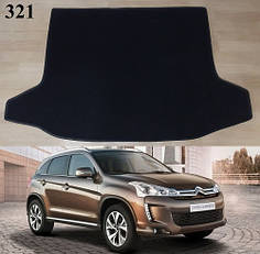 Ворсовий килимок у багажник Citroen C4 Aircross '12-17