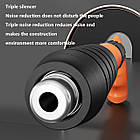 Пневматичний пістолет цвяхозабивний у кейсі/Рівній цвяхозабивний пістолет/Нейлер-пістолет для, фото 5