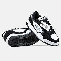 Кросівки Adidas Adi2000 Black White / Адідас Аді2000 Чорні з Білим, фото 6