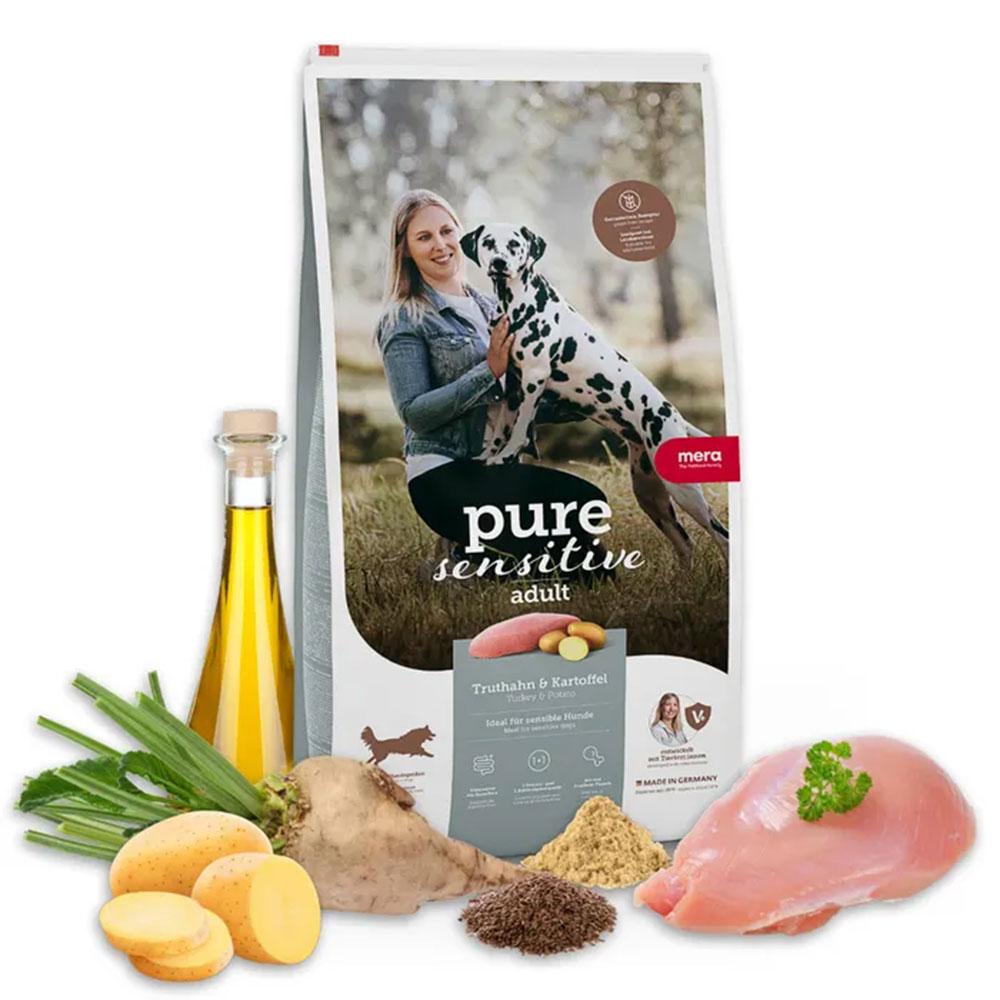Mera PS Adult Turthahn & Kartofeel Корм для дорослих собак зі свіжим м'ясом індички беззерновий 12,5кг