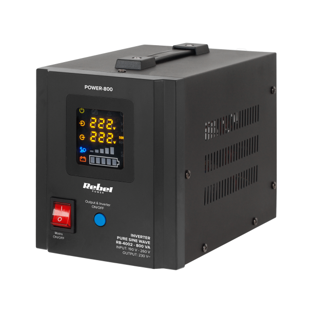 ИБП Преобразователь напряжения Rebel POWER-800 12/230V (500/800W)