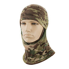 Балаклава військова зимова флісова Мультикам. Фліс UltraSoft 260 г/м, фото 2