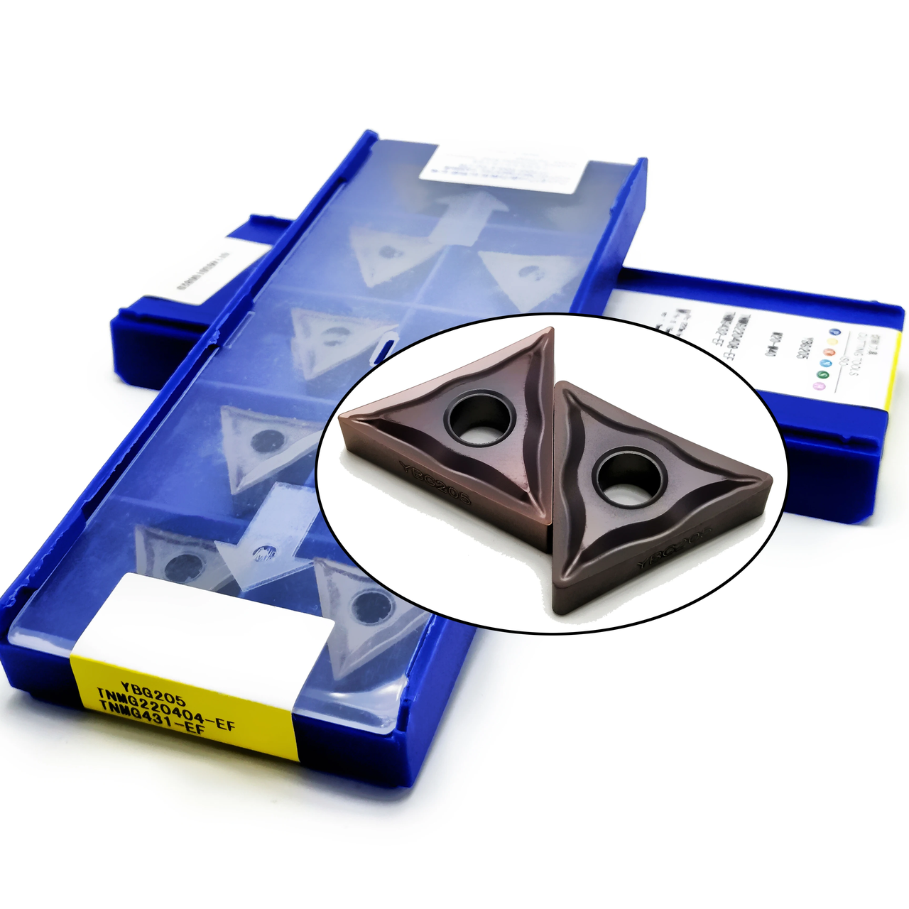 TNMG220408 YBD205 (нерж сталь) Твердосплавна пластина для токарного різця